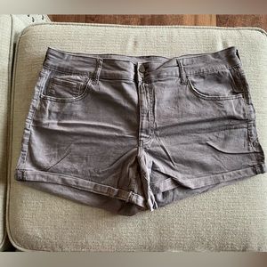 Grey SO Favorite Midi Shorts